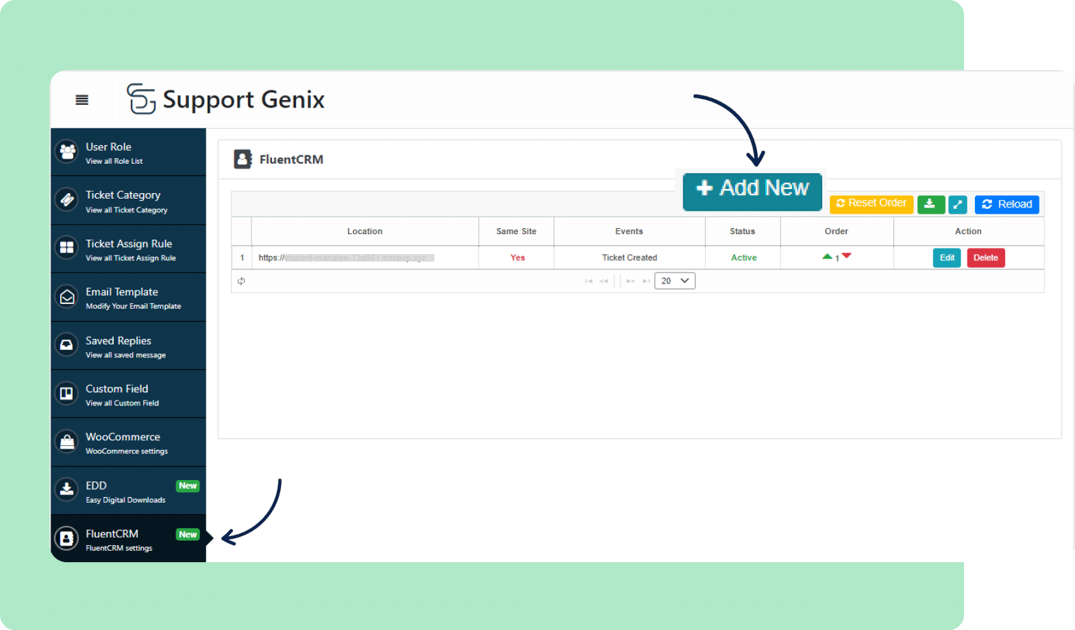 Connect With Multiple Fluent CRM